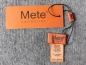 Preview: 100% Kaschmir Schal 140x30cm grau aus der Mete ® Collection